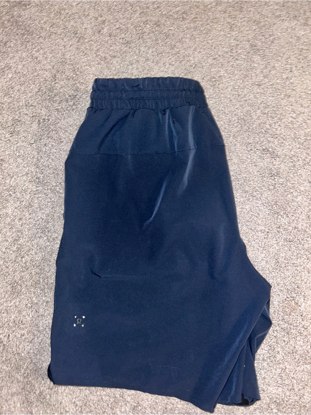 Lululemon— Navy Blue Venture Shorts